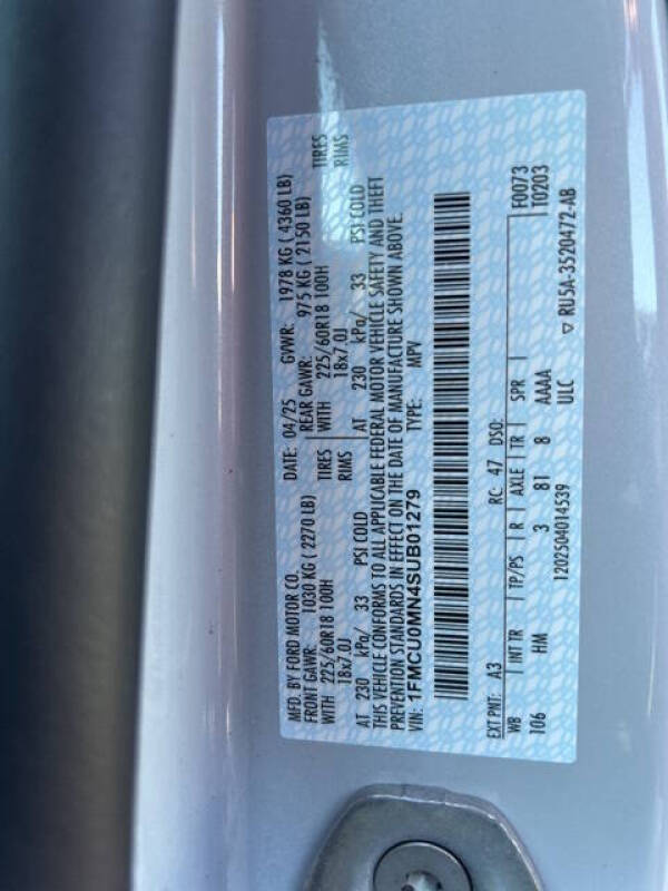 2025 Ford Escape ST-Line