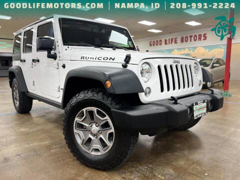 2016 Jeep Wrangler Unlimited for sale at Boise Auto Clearance DBA: Good Life Motors in Nampa ID