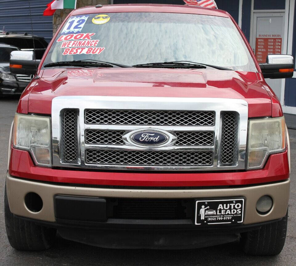 2012 Ford F-150 for sale at AUTO LEADS in Pasadena, TX