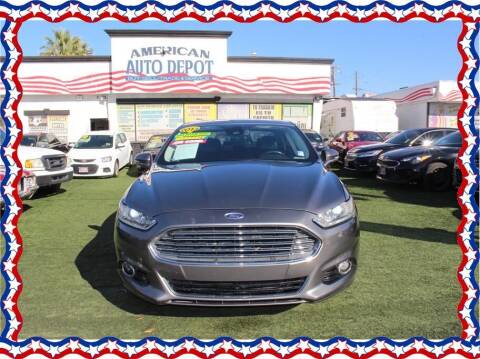 2013 Ford Fusion for sale at American Auto Depot in Modesto CA