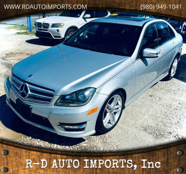 2012 Mercedes-Benz C-Class for sale at R-D AUTO IMPORTS, Inc in Charlotte NC