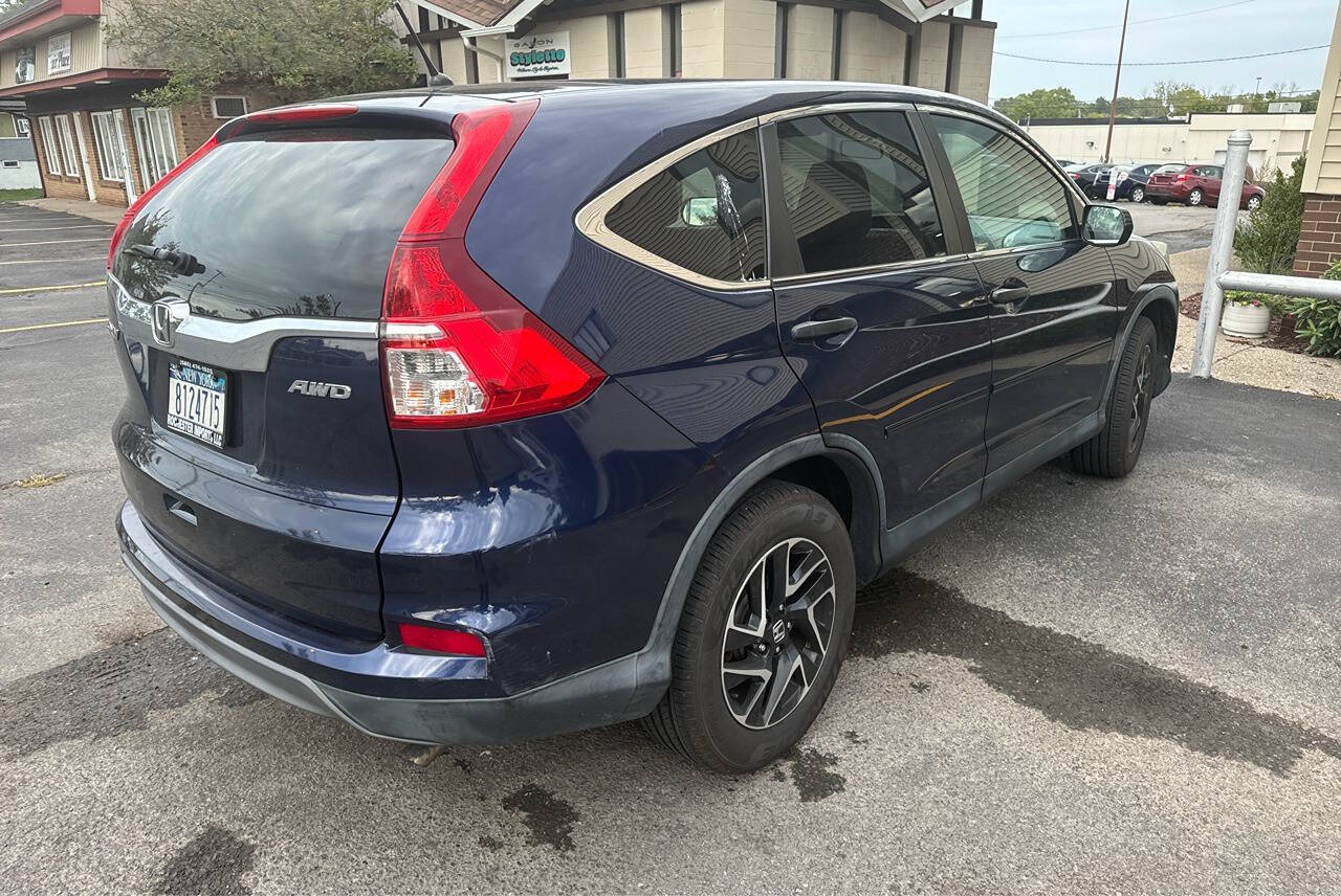 2016 Honda CR-V for sale at Rochester Imports LLC in Webster, NY