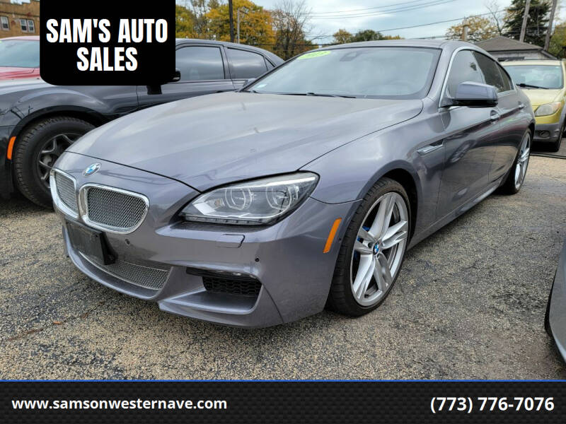 2013 BMW 6 Series for sale at SAM'S AUTO SALES in Chicago IL
