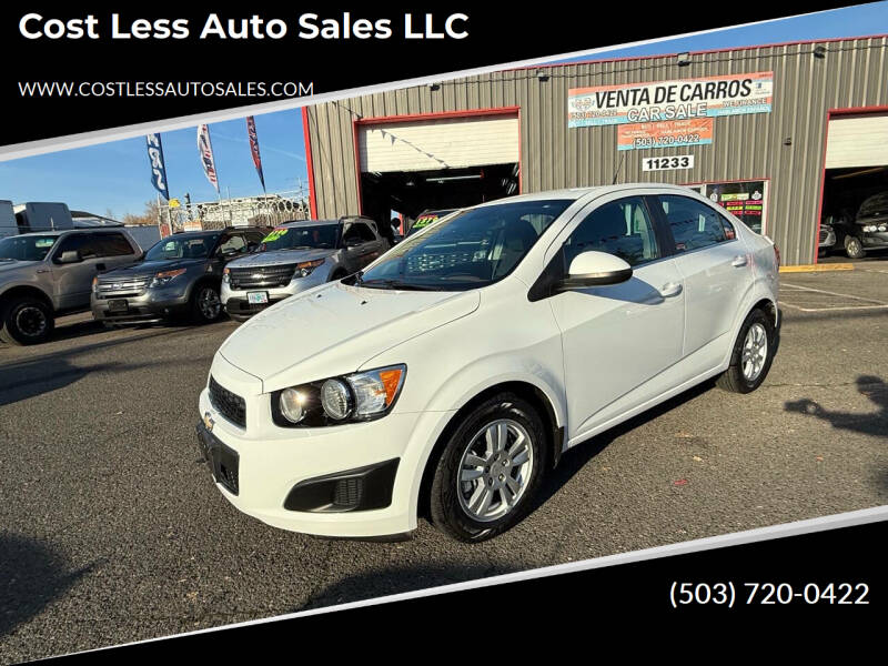 2013 Chevrolet Sonic for sale at Cost Less Auto Sales LLC in Portland OR