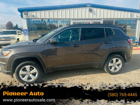 2018 Jeep Compass for sale at Pioneer Auto in Ponca City OK