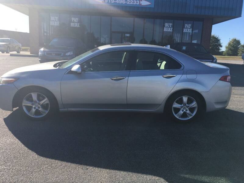2012 Acura TSX for sale at Five Automotive in Louisburg NC