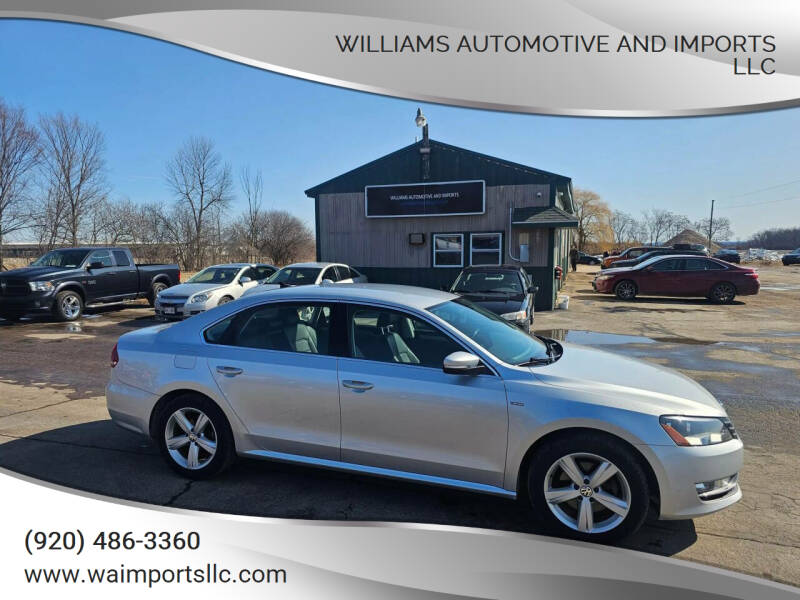 2015 Volkswagen Passat for sale at WILLIAMS AUTOMOTIVE AND IMPORTS LLC in Neenah WI