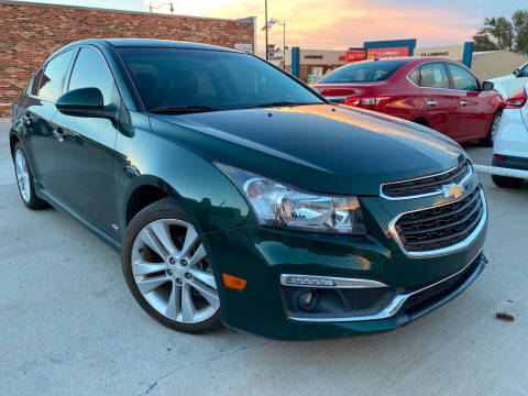 2015 Chevrolet Cruze for sale at Tiger Auto Sales in Guymon OK