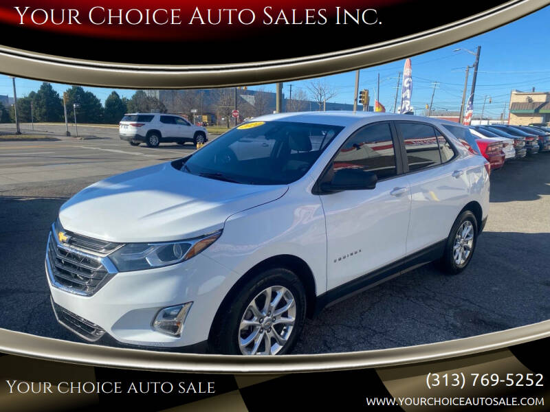 2020 Chevrolet Equinox for sale at Your Choice Auto Sales Inc. in Dearborn MI