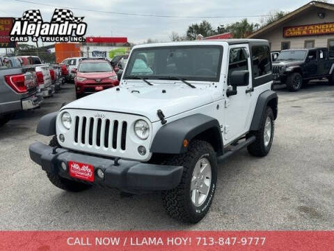 2018 Jeep Wrangler JK for sale at Alejandro Cars & Trucks Inc in Alvin TX