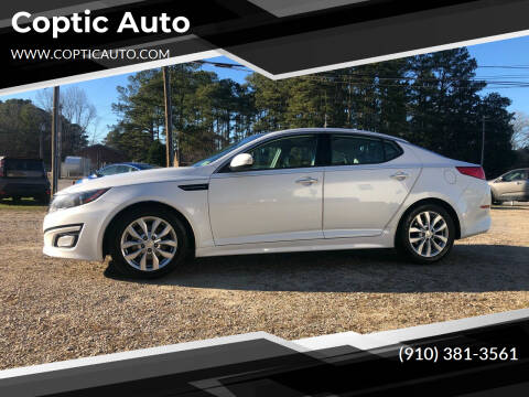 2015 Kia Optima for sale at Coptic Auto in Wilson NC