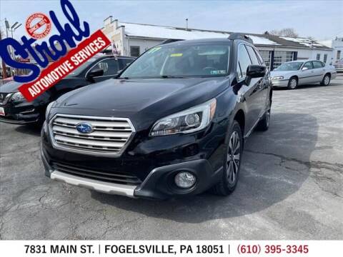 2017 Subaru Outback for sale at Strohl Automotive Services in Fogelsville PA