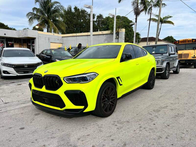 2021 BMW X6 M for sale at Global Auto Sales USA in Miami FL