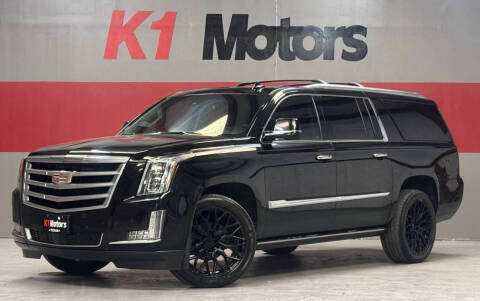 2017 Cadillac Escalade ESV for sale at K1 Motors LLC in San Antonio TX