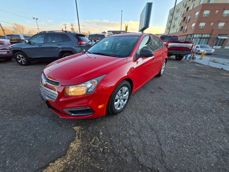 2015 Chevrolet Cruze for sale at JPL Auto Sales LLC in Denver CO