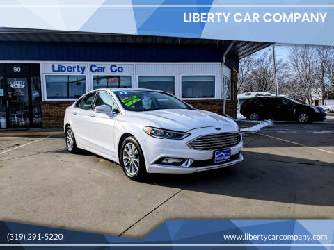 2017 Ford Fusion for sale at Liberty Car Company in Waterloo IA