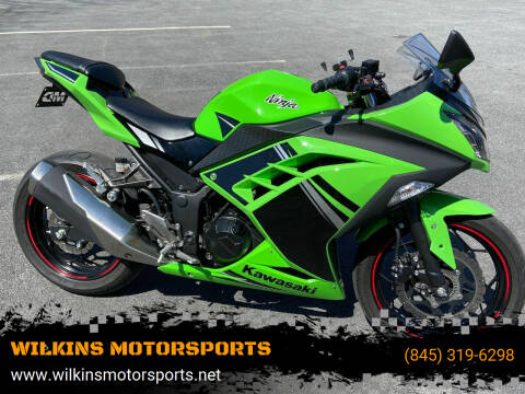 2014 Kawasaki Ninja 300 for sale at WILKINS MOTORSPORTS in Brewster NY