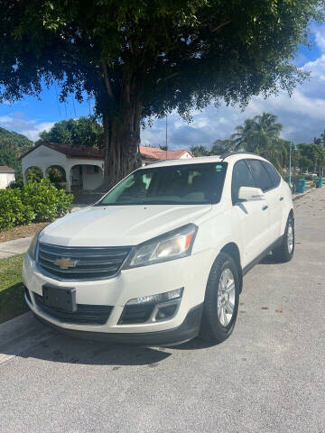 2014 Chevrolet Traverse for sale at L G AUTO SALES in Boynton Beach FL