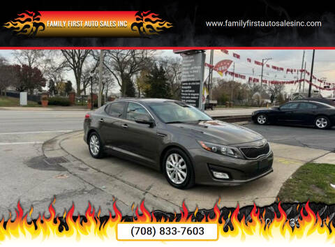 2014 Kia Optima for sale at Family First Auto Sales Inc in Chicago Heights IL