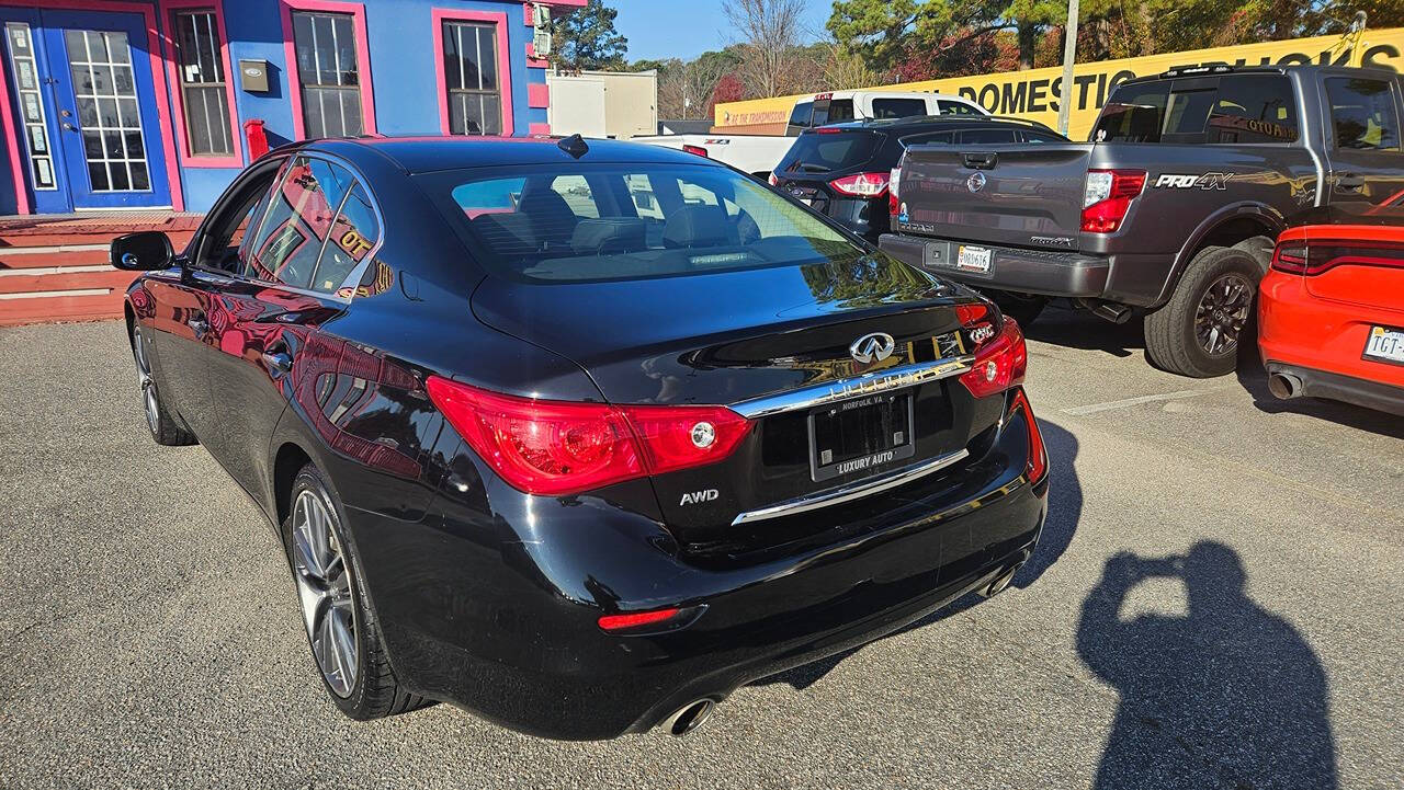 2014 INFINITI Q50 for sale at Luxury Auto Sales, Inc in Norfolk, VA