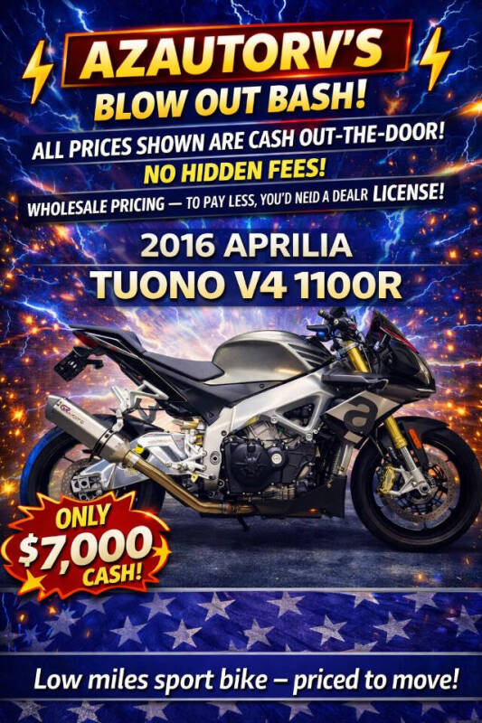 2016 Aprilia TUONO V4 1100 R