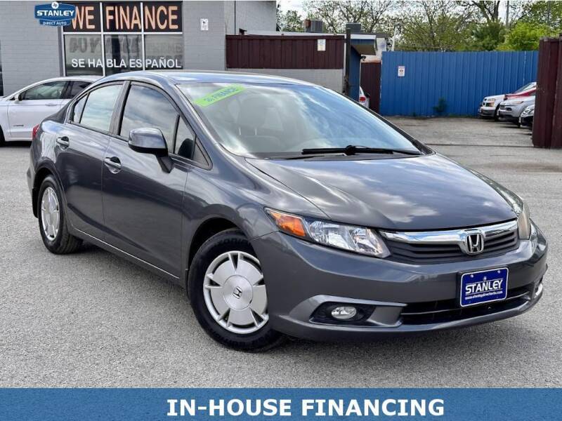 2012 Honda Civic for sale at Stanley Direct Auto in Mesquite TX