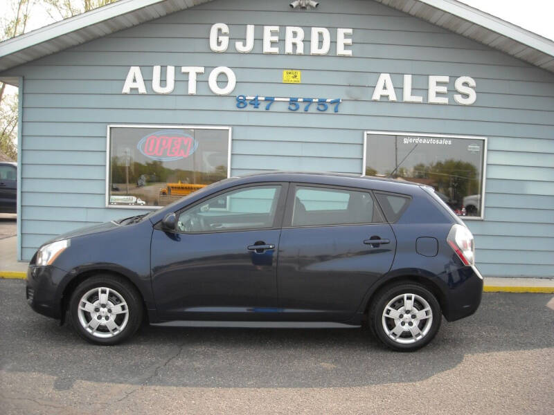 2009 Pontiac Vibe for sale at GJERDE AUTO SALES in Detroit Lakes MN