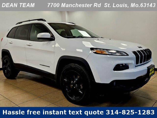 2016 Jeep Cherokee for sale at St. Louis Auto Finance in Saint Louis MO