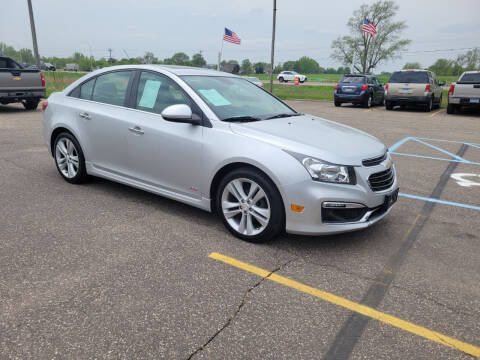 2015 Chevrolet Cruze for sale at DV Wholesale Cars and Trucks in Ham Lake MN