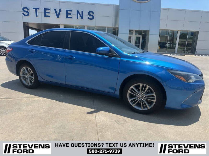 Used 2017 Toyota Camry SE with VIN 4T1BF1FK6HU665619 for sale in Enid, OK
