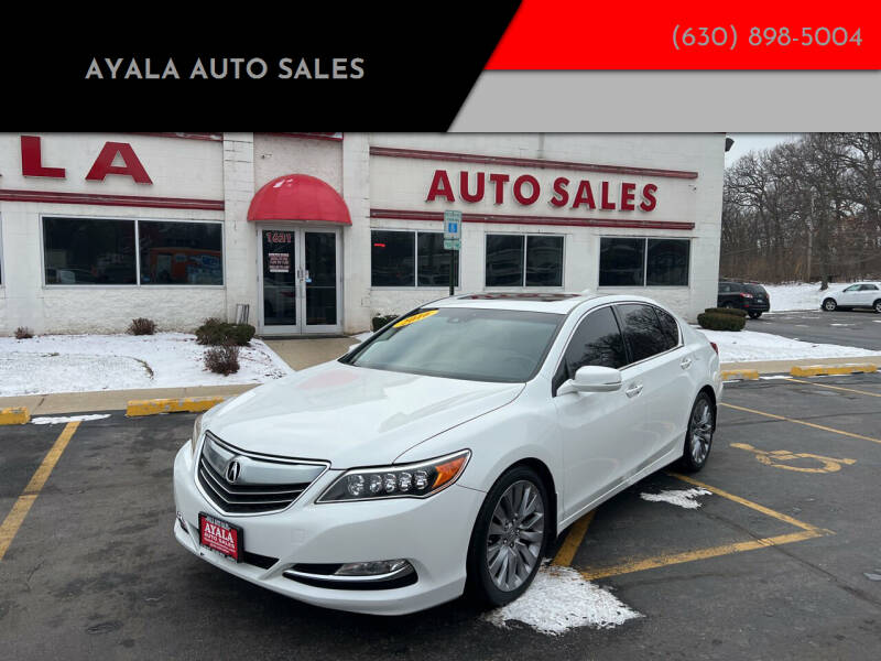 2016 Acura RLX for sale at Ayala Auto Sales in Aurora IL