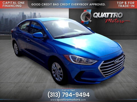 2017 Hyundai Elantra for sale at Quattro Motors in Redford MI