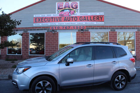 2018 Subaru Forester for sale at EXECUTIVE AUTO GALLERY INC in Walnutport PA