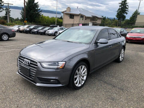 2013 Audi A4 for sale at KARMA AUTO SALES in Federal Way WA