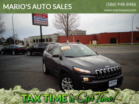2016 Jeep Cherokee for sale at MARIO'S AUTO SALES in Mount Clemens MI