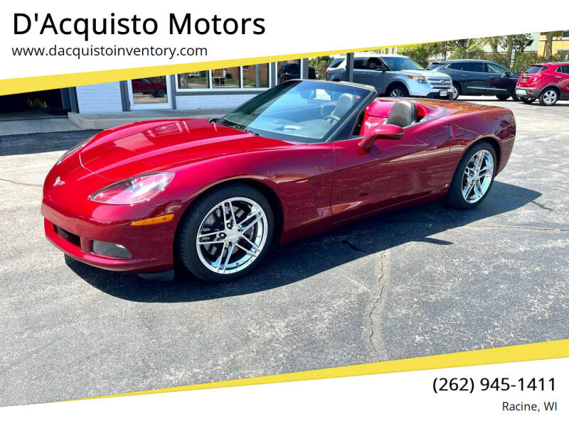 2006 Chevrolet Corvette for sale at D'Acquisto Motors in Racine WI
