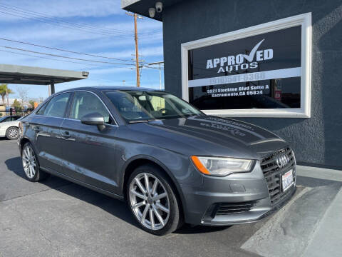 2015 Audi A3 for sale at Approved Autos in Sacramento CA