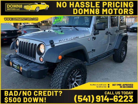 2014 Jeep Wrangler Unlimited for sale at Deals on Wheels of the Northwest LLC in Springfield OR