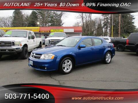 2013 Dodge Avenger for sale at Auto Lane in Portland OR