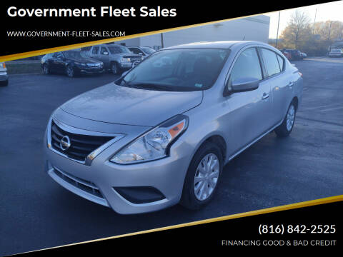 2019 Nissan Versa for sale at Government Fleet Sales in Kansas City MO
