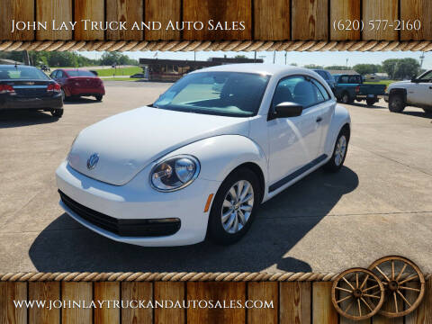 2013 Volkswagen Beetle for sale at John Lay Truck and Auto Sales in Independence KS