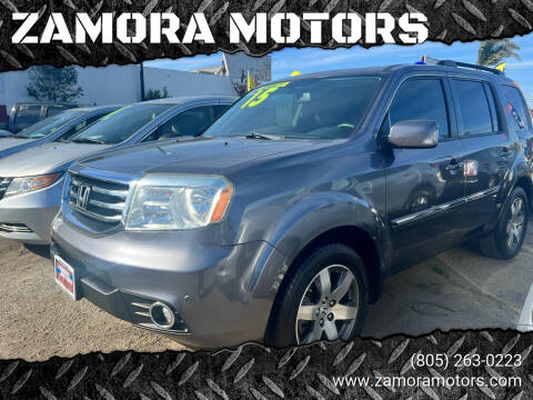 2015 Honda Pilot for sale at ZAMORA MOTORS in Oxnard CA