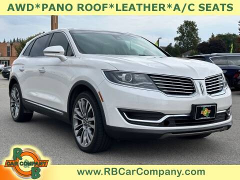 2018 Lincoln MKX for sale at R & B CAR CO in Fort Wayne IN