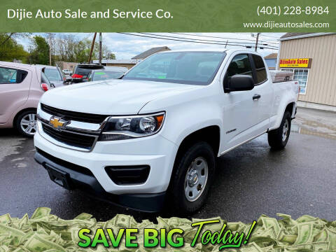 2015 Chevrolet Colorado for sale at Dijie Auto Sales and Service Co. in Johnston RI