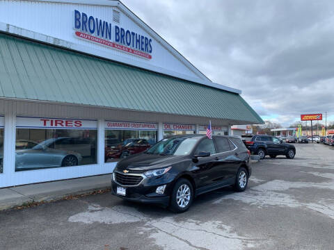 2020 Chevrolet Equinox for sale at Brown Brothers Automotive Sales And Service LLC in Hudson Falls NY