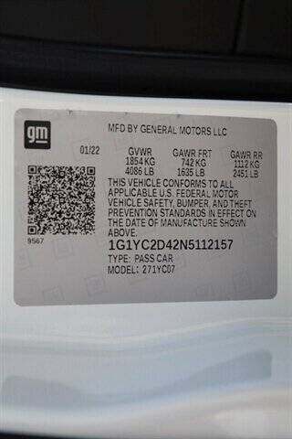 2022 Chevrolet Corvette Stingray