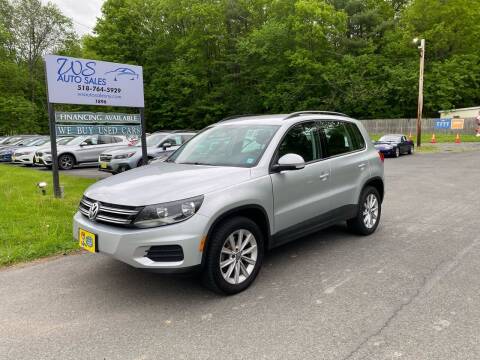 2017 Volkswagen Tiguan for sale at WS Auto Sales in Castleton On Hudson NY