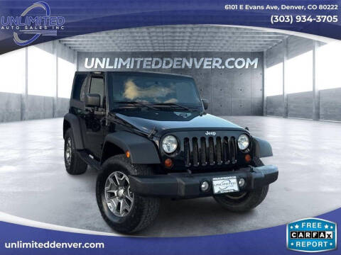 2008 Jeep Wrangler for sale at Unlimited Auto Sales in Denver CO