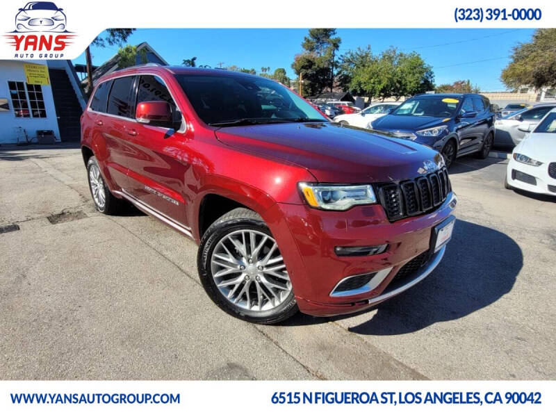 2017 Jeep Grand Cherokee Summit