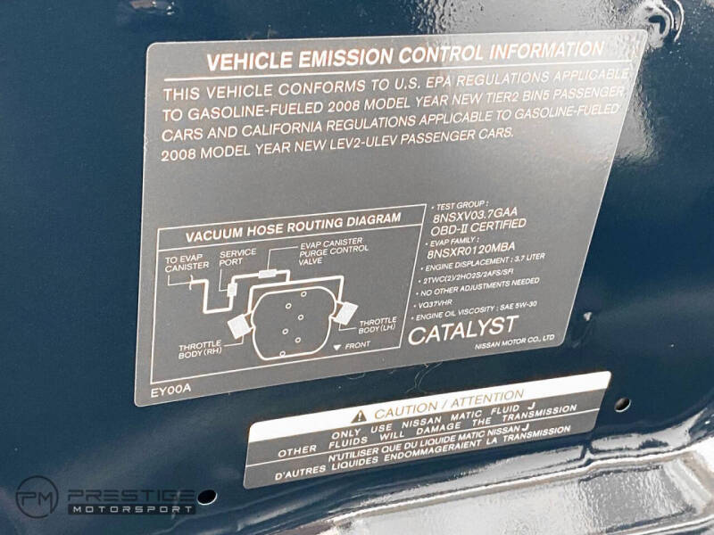 2008 Infiniti G37 Journey